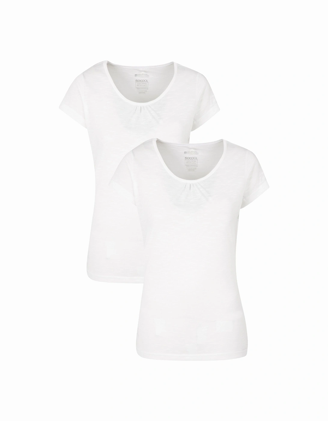 Womens/Ladies Agra Quick Dry T-Shirt (Pack of 2), 6 of 5