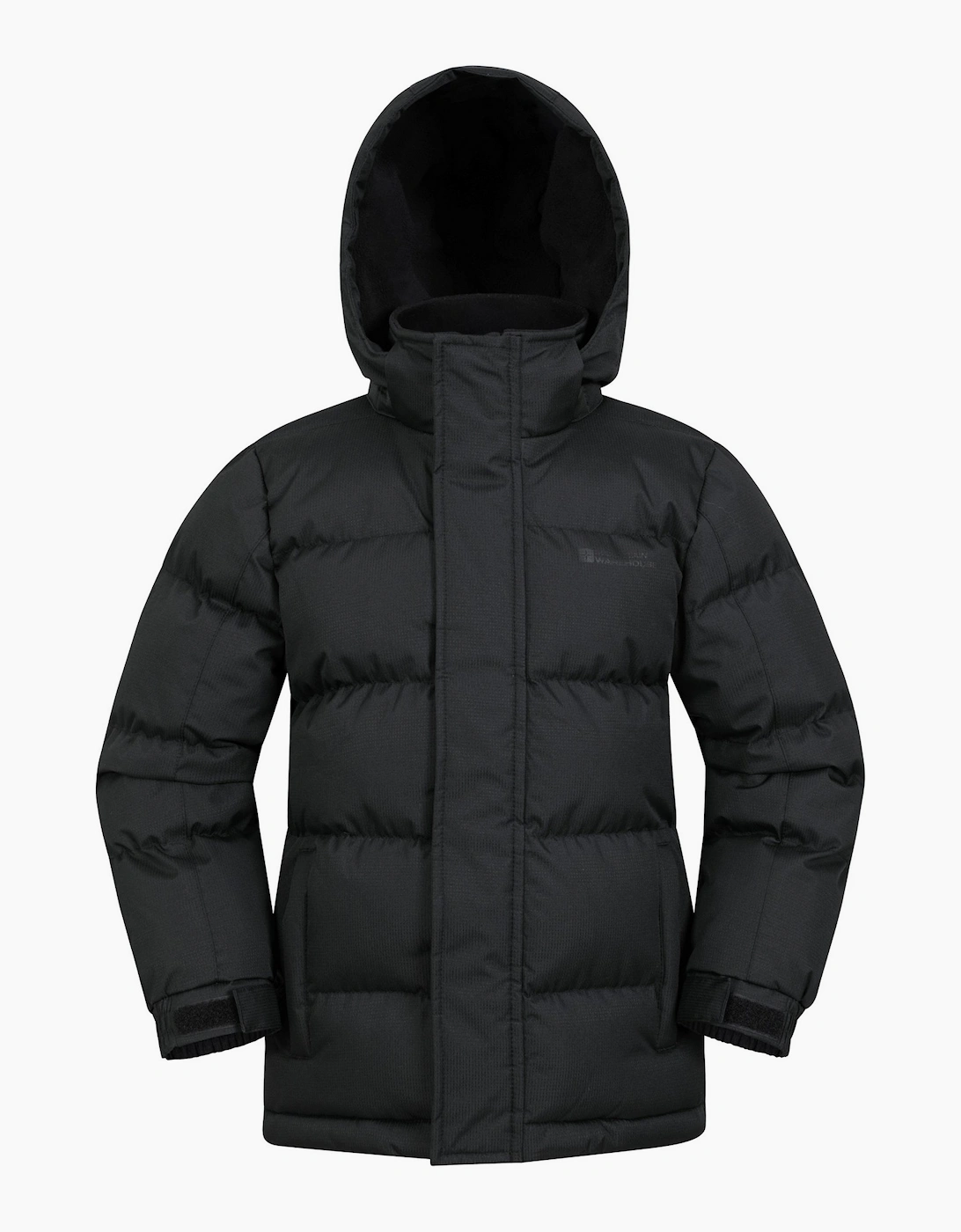 Mountain Warehouse Mountain Warehouse Childrens/Kids Snow II Water Resistant Padded Jacket - Black
