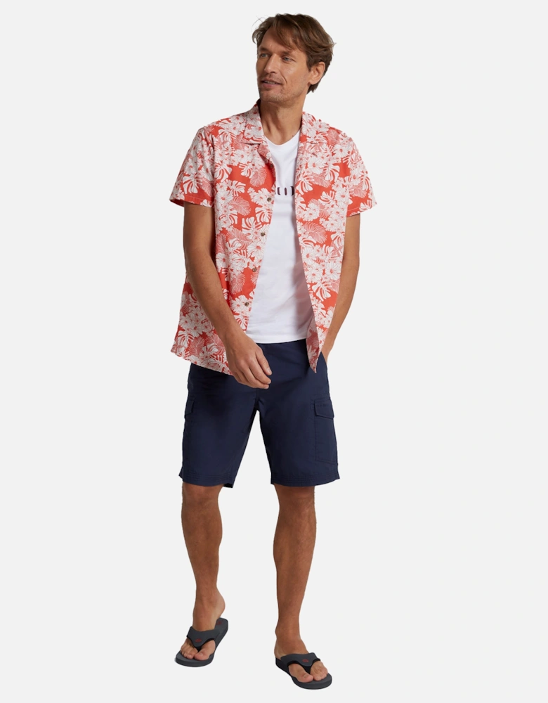 Mens Will Floral Organic Shirt