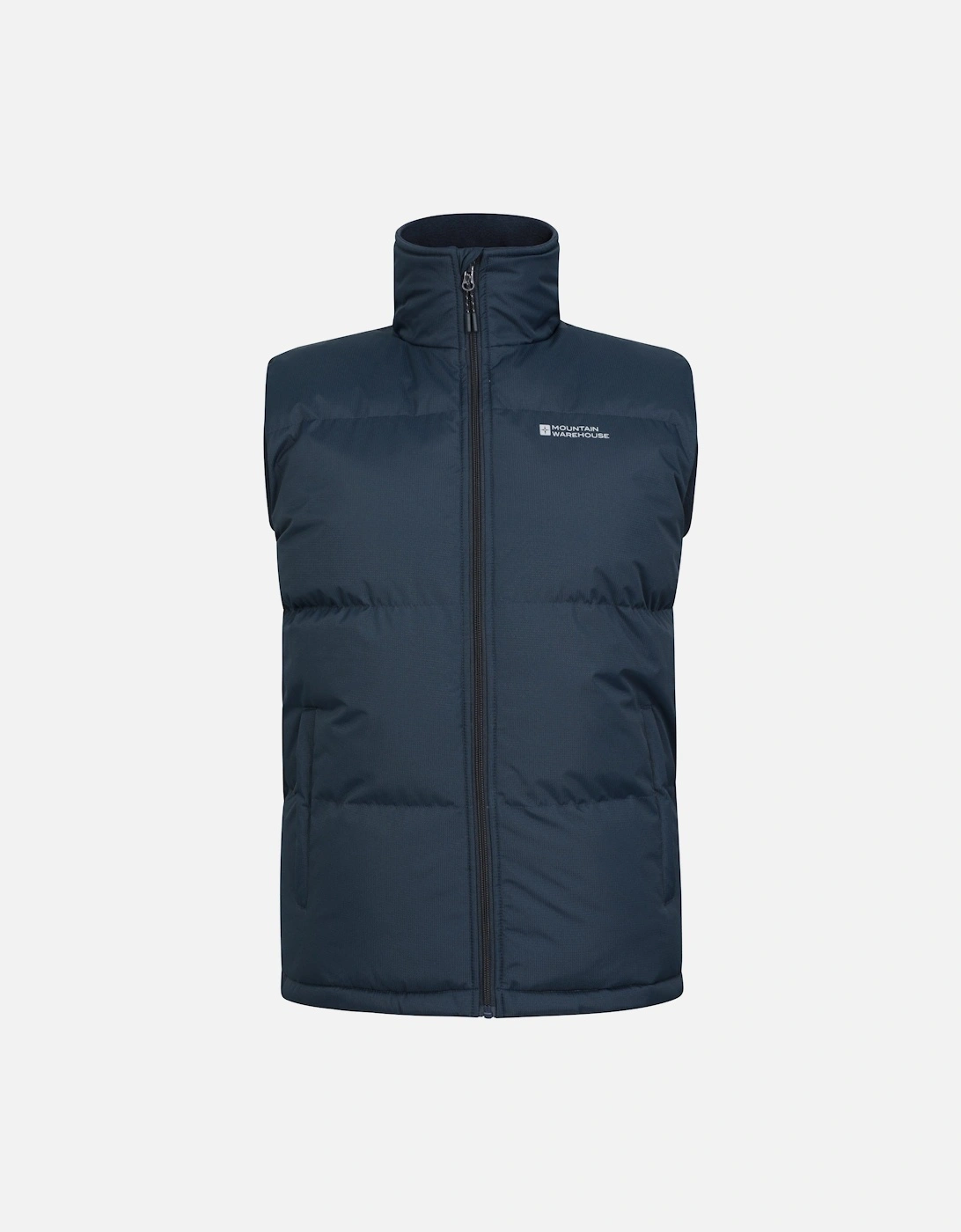 Men's Mountain Warehouse Mens Rock Padded Gilet - Navy - Size: 42/Regular