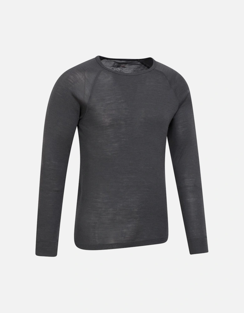 Mens Merino Wool Thermal Top