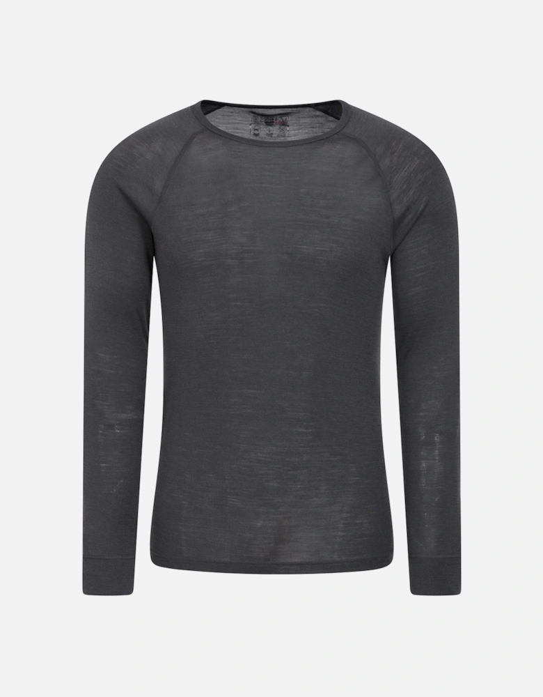 Mens Merino Wool Thermal Top