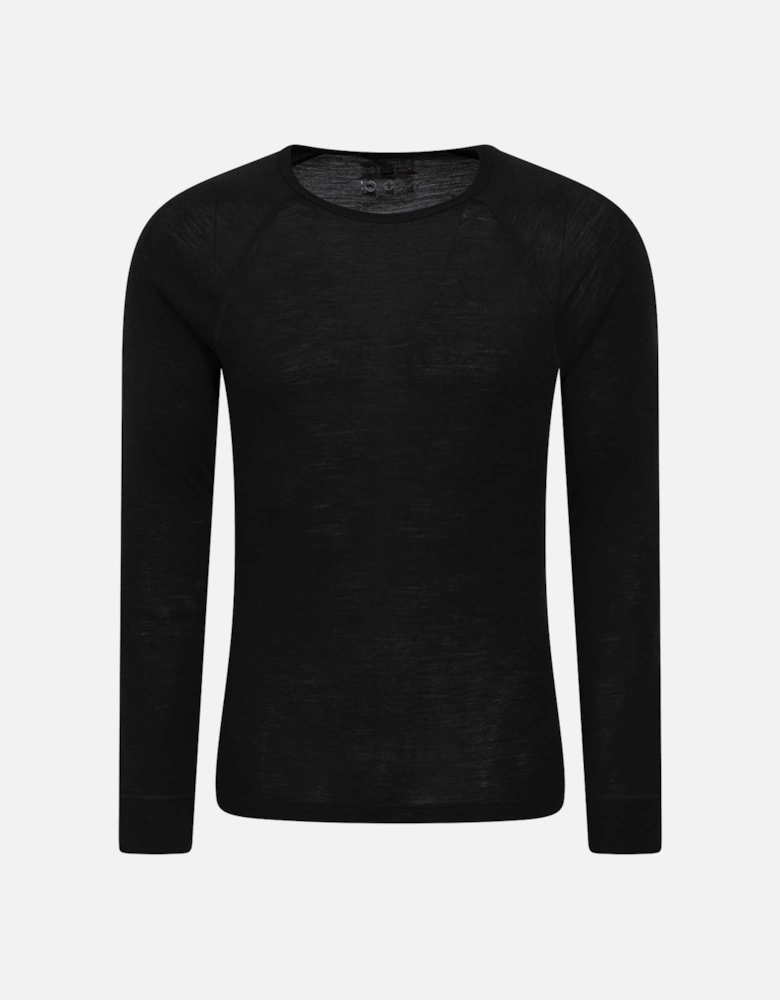 Mens Merino Wool Thermal Top