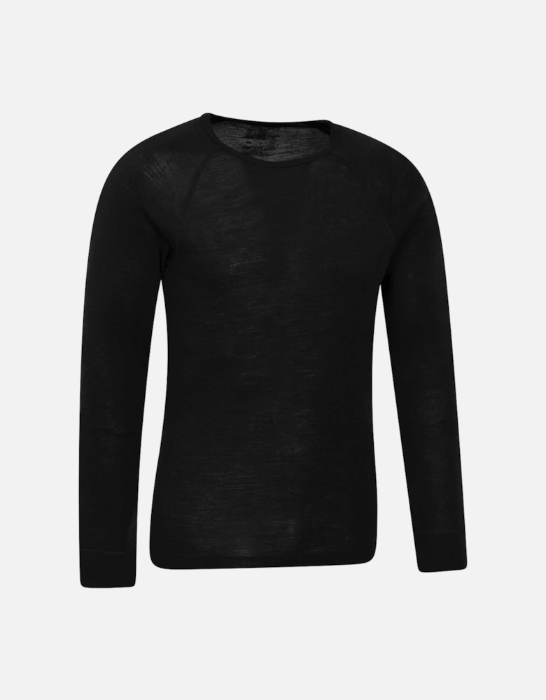 Mens Merino Wool Thermal Top