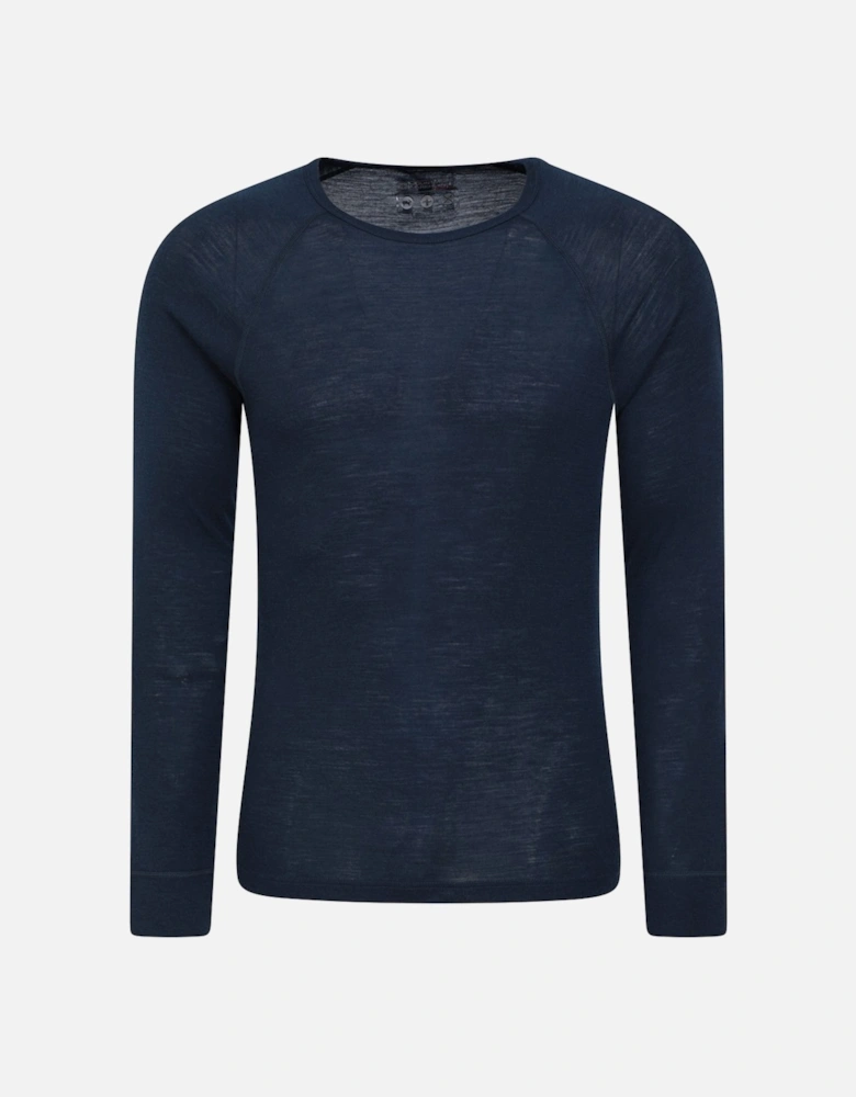 Mens Merino Wool Thermal Top