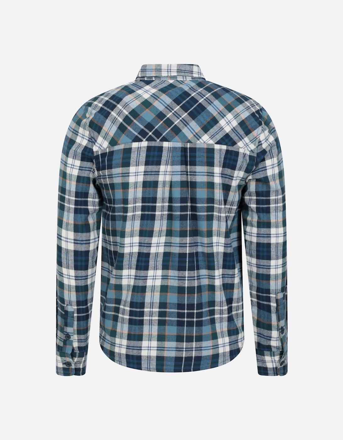 Mens Trace Flannel Long-Sleeved Shirt