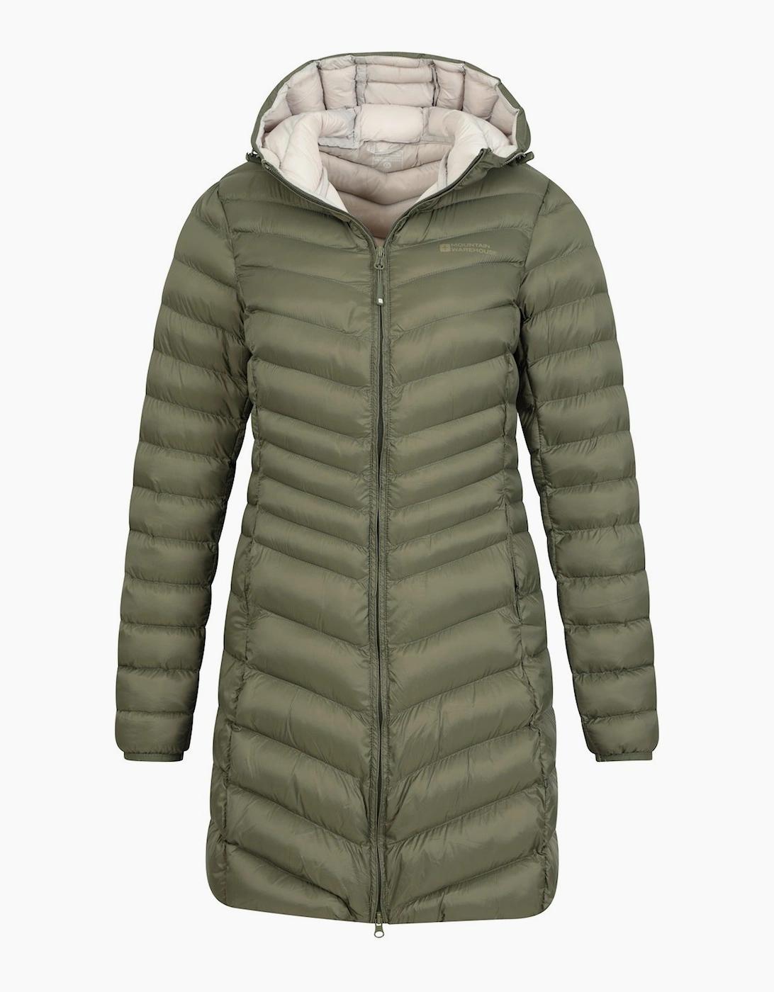 Mountain Warehouse Women's Green / Florence Long Padded Jacket - Size 22 - Image 2