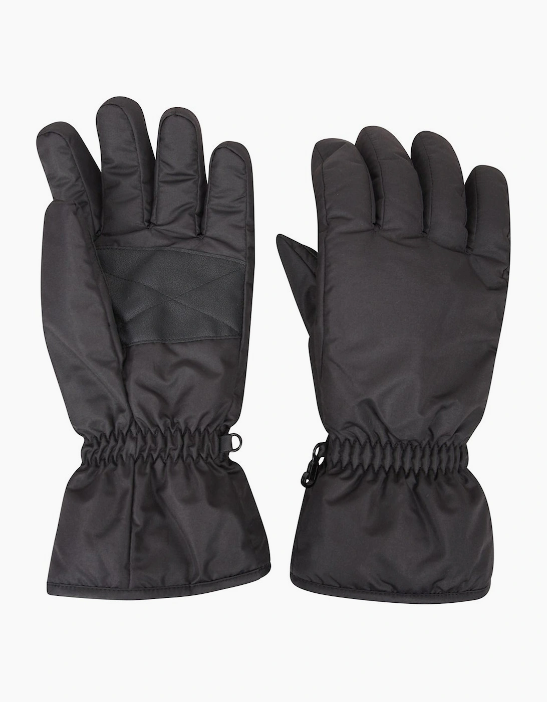 Mountain Warehouse Men's Black Ski Gloves - Size: M