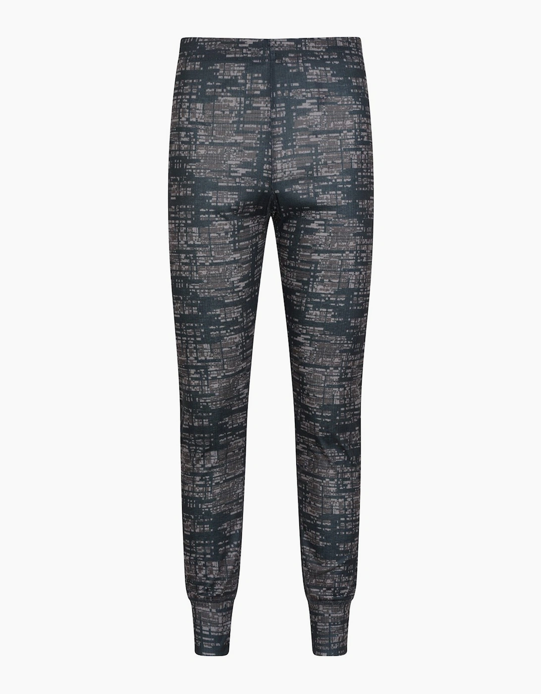 Mountain Warehouse Men's Black Talus Dash Print Thermal Bottoms - Size: 40/Regular