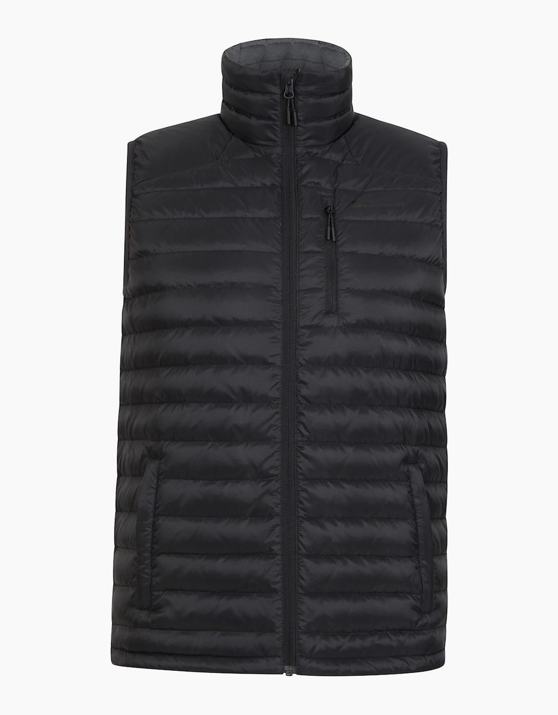 Mountain Warehouse Men's Mountain Warehouse Mens Henry II Extreme Padded Gilet - Black