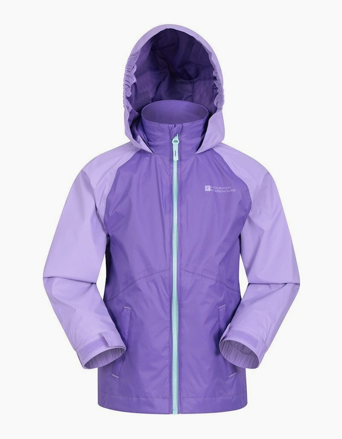 Mountain Warehouse Girls Purple 'S Childrens/ Torrent Ii Waterproof Jacket  Size 13 Years Kids