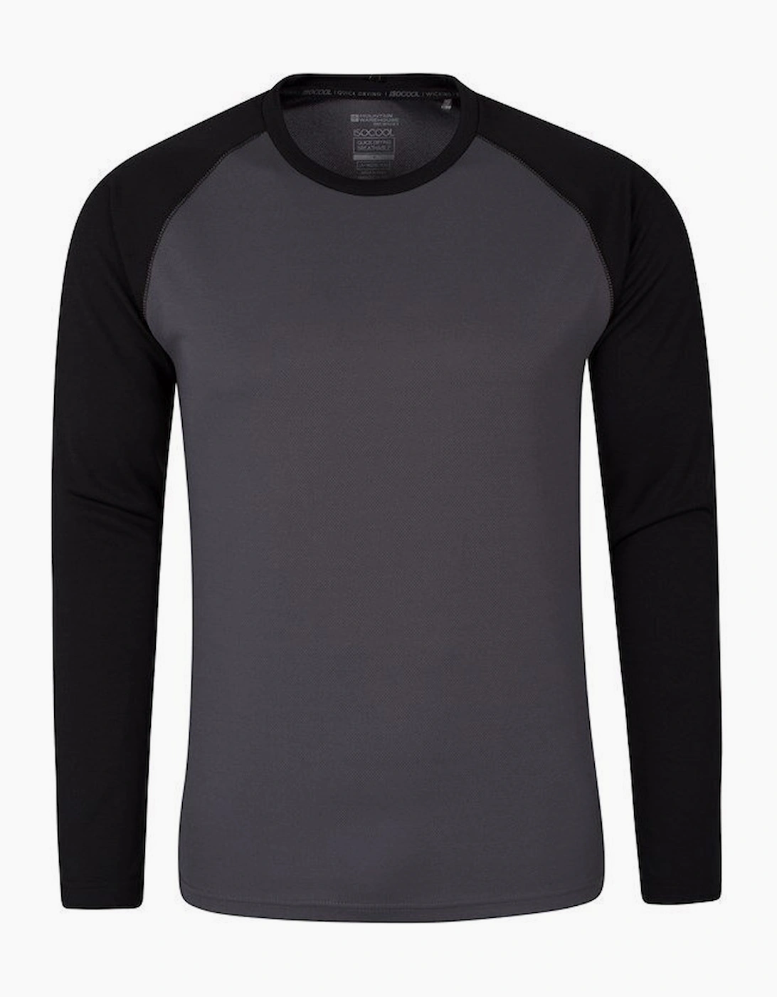 Mountain Warehouse Men's Mountain Warehouse Mens Endurance Long-Sleeved T-Shirt - Black