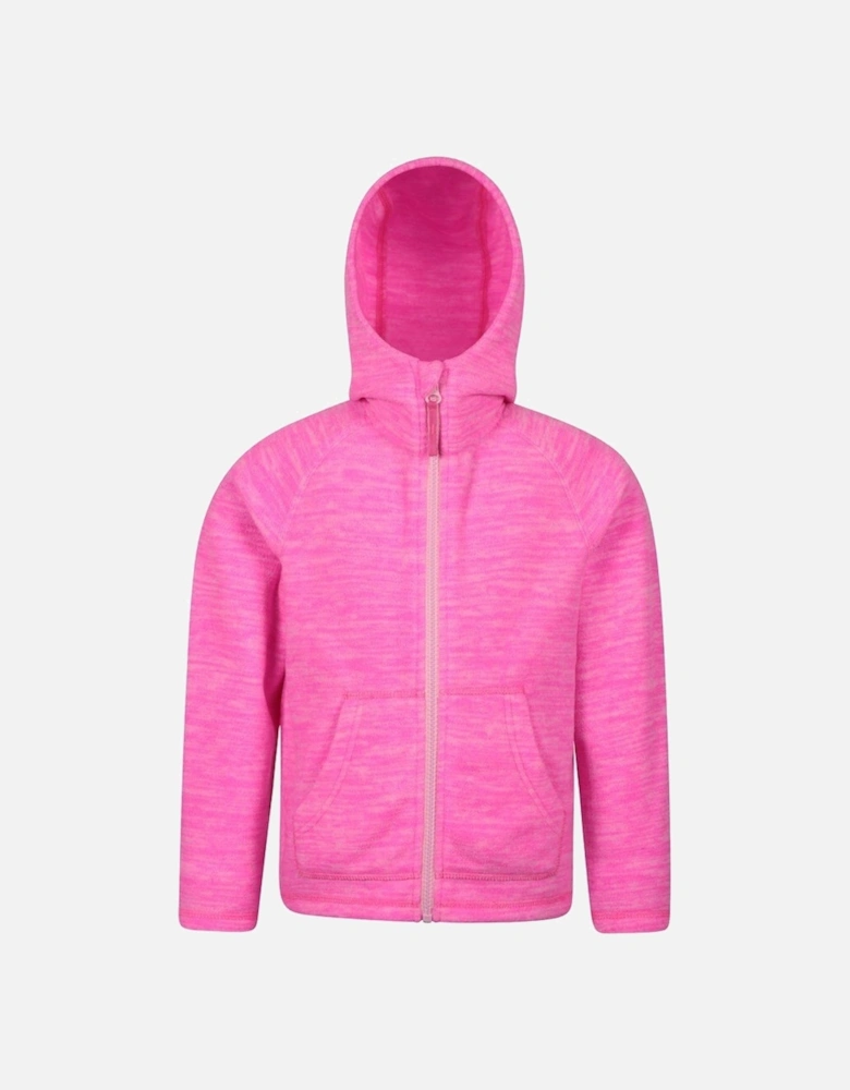 Childrens/Kids Snowdonia Microfleece Full Zip Hoodie