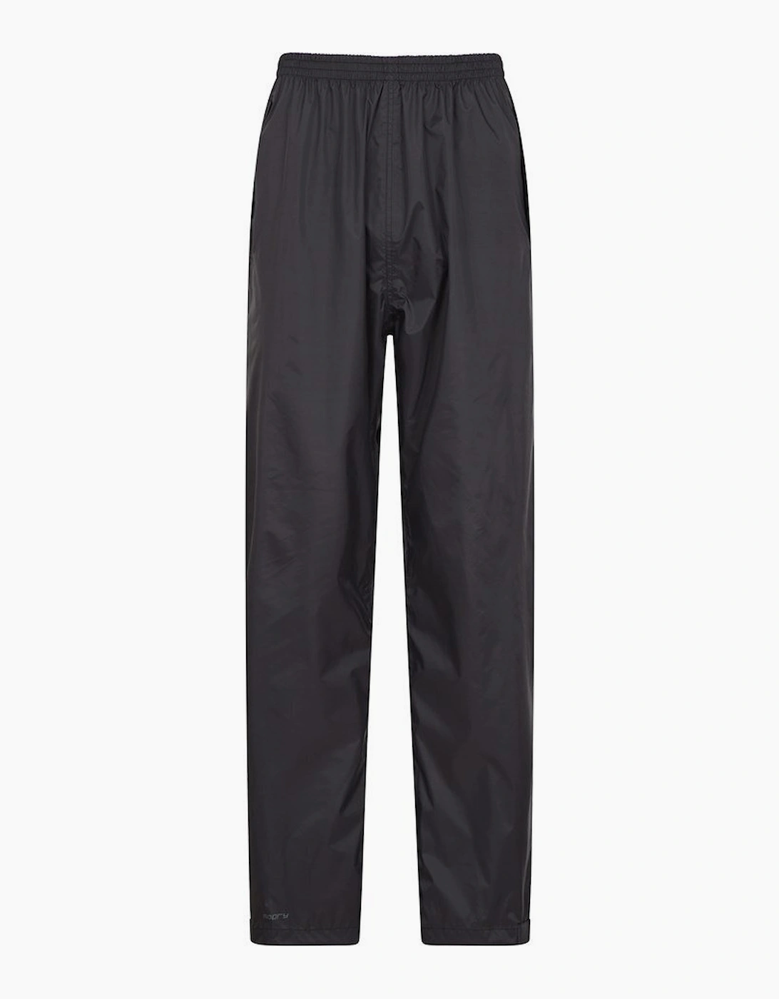 Mountain Warehouse Men's Black Pakka Waterproof Over Trousers - Size: 3XL
