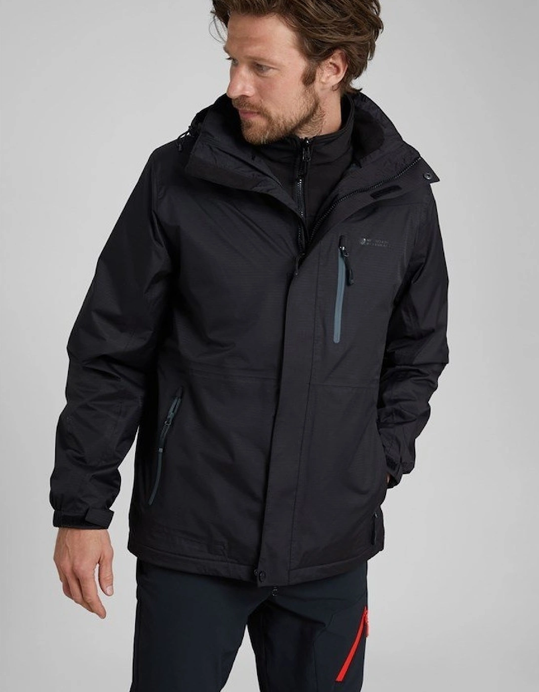 Mens Bracken Extreme 3 in 1 Waterproof Jacket