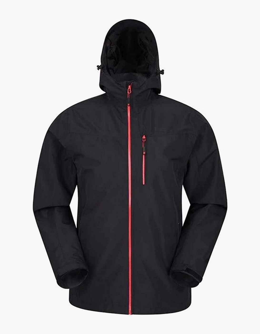 Mountain Warehouse Men's Black Brisk Extreme Waterproof Jacket  46/Regular 3XL