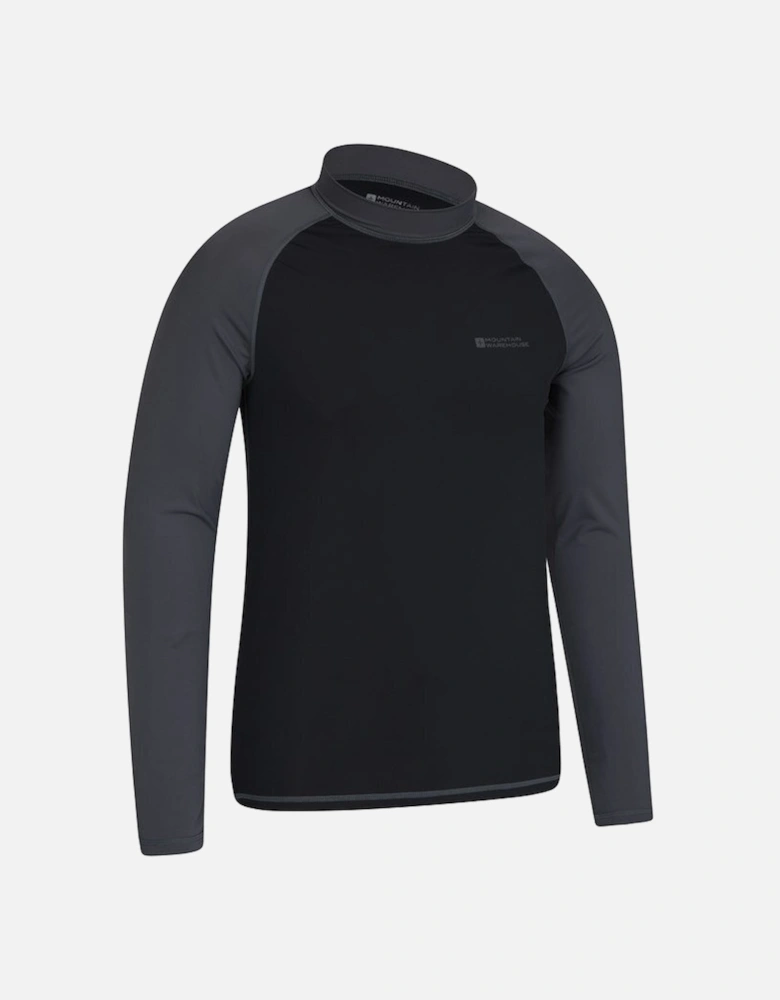 Mens Long-Sleeved Rash Guard