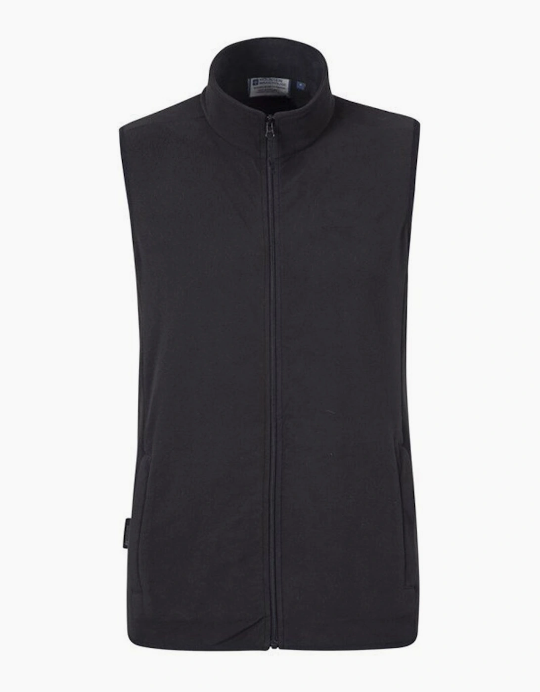 Mountain Warehouse Men's Black Alder Microfleece Gilet - Size: Regular/34