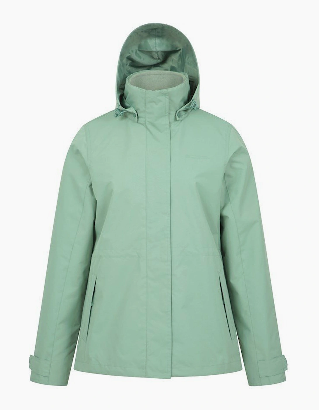 Women's Mountain Warehouse Womens/Ladies Fell 3 in 1 Water Resistant Jacket - Green - Size: 16