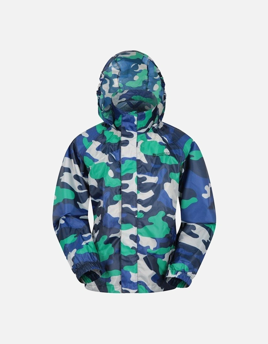 Childrens/Kids Pakka Camo Waterproof Jacket, 6 of 5