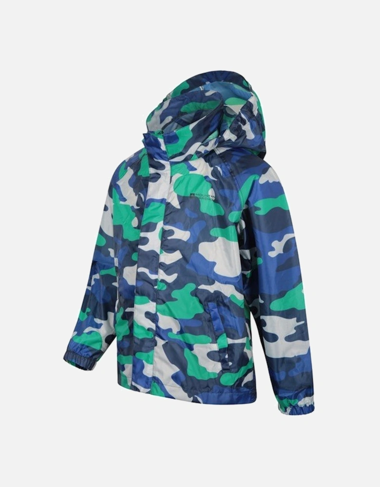 Childrens/Kids Pakka Camo Waterproof Jacket