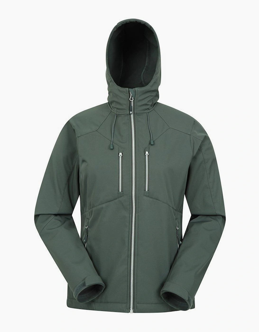 Mountain Warehouse Women's Mountain Warehouse Womens/Ladies Helsinki Recycled Soft Shell Jacket - Green