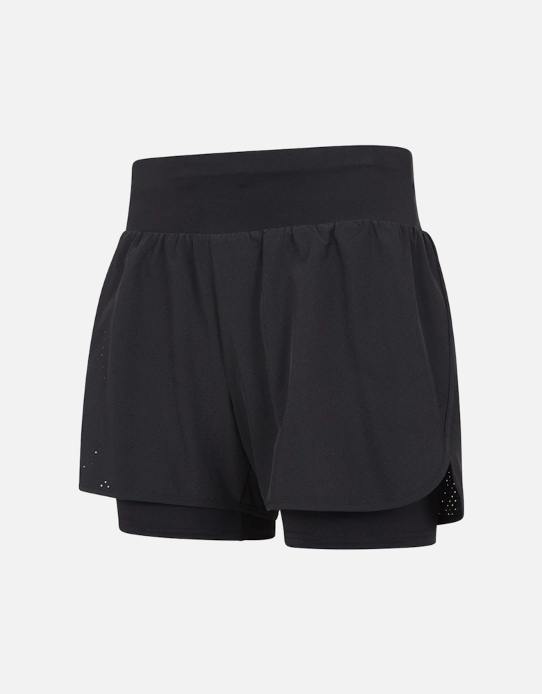 Womens/Ladies Double Layered Running Shorts