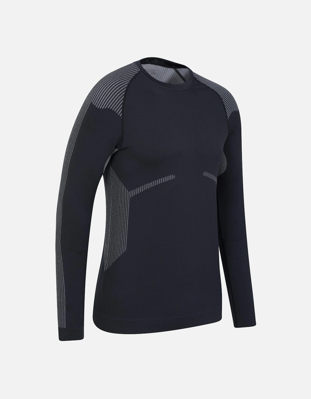 Mens Freestyle Seamless Round Neck Base Layer Top