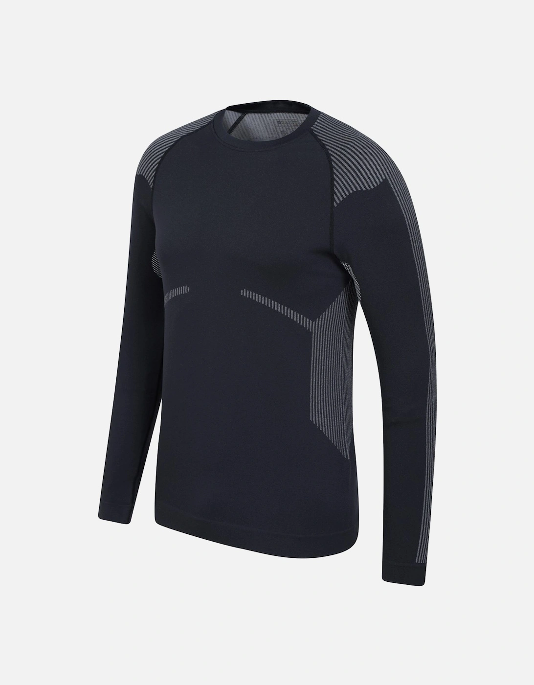Mens Freestyle Seamless Round Neck Base Layer Top