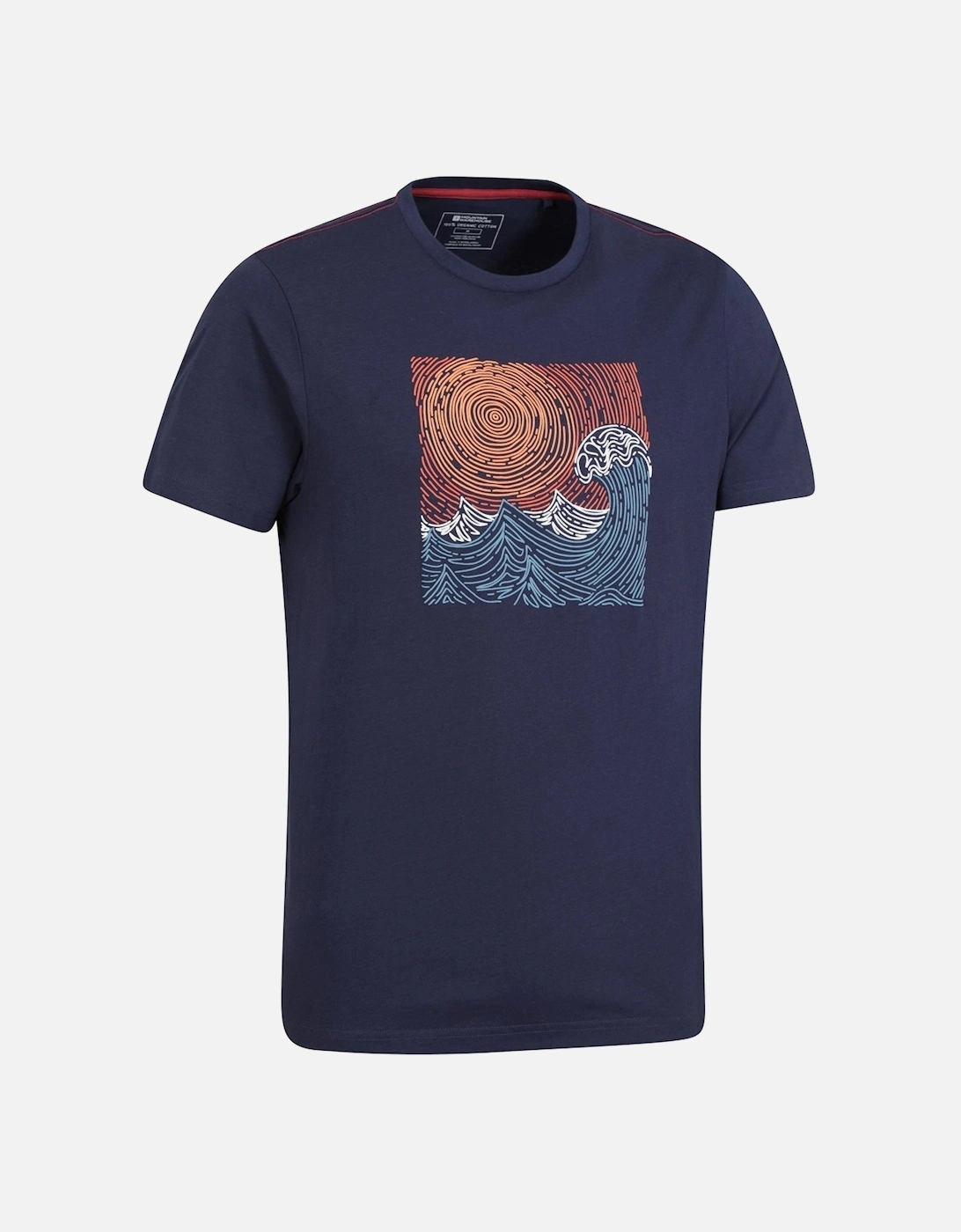 Mens Tidal Wave Organic Cotton T-Shirt