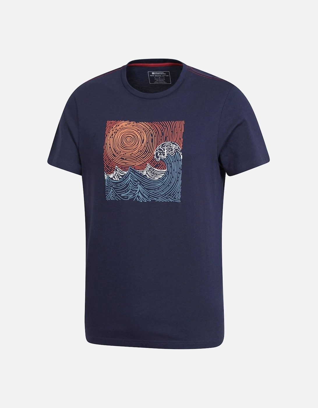Mens Tidal Wave Organic Cotton T-Shirt