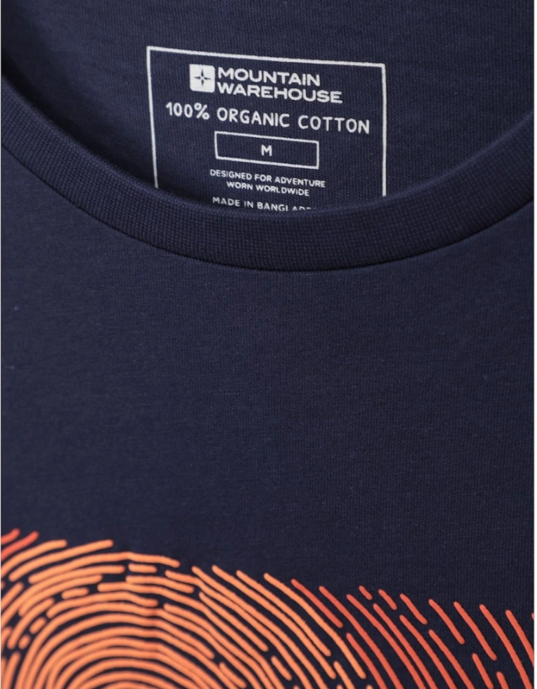 Mens Tidal Wave Organic Cotton T-Shirt