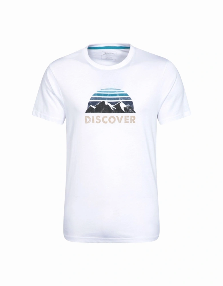 Mens Discover Organic Cotton T-Shirt