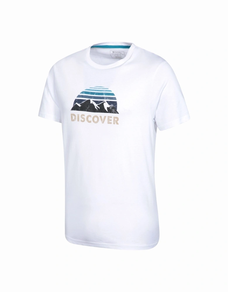 Mens Discover Organic Cotton T-Shirt