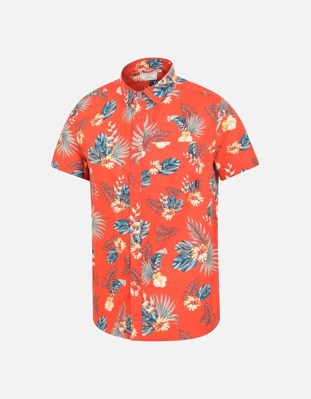 Mens Hawaiian Short-Sleeved Shirt