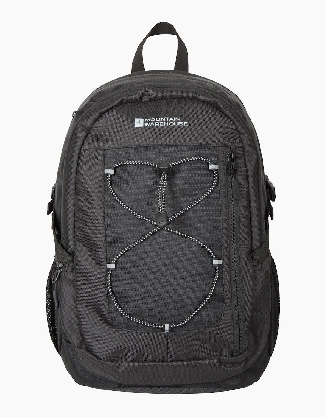 Mountain Warehouse Men's Black Peregrine Logo Backpack - Size: One Size