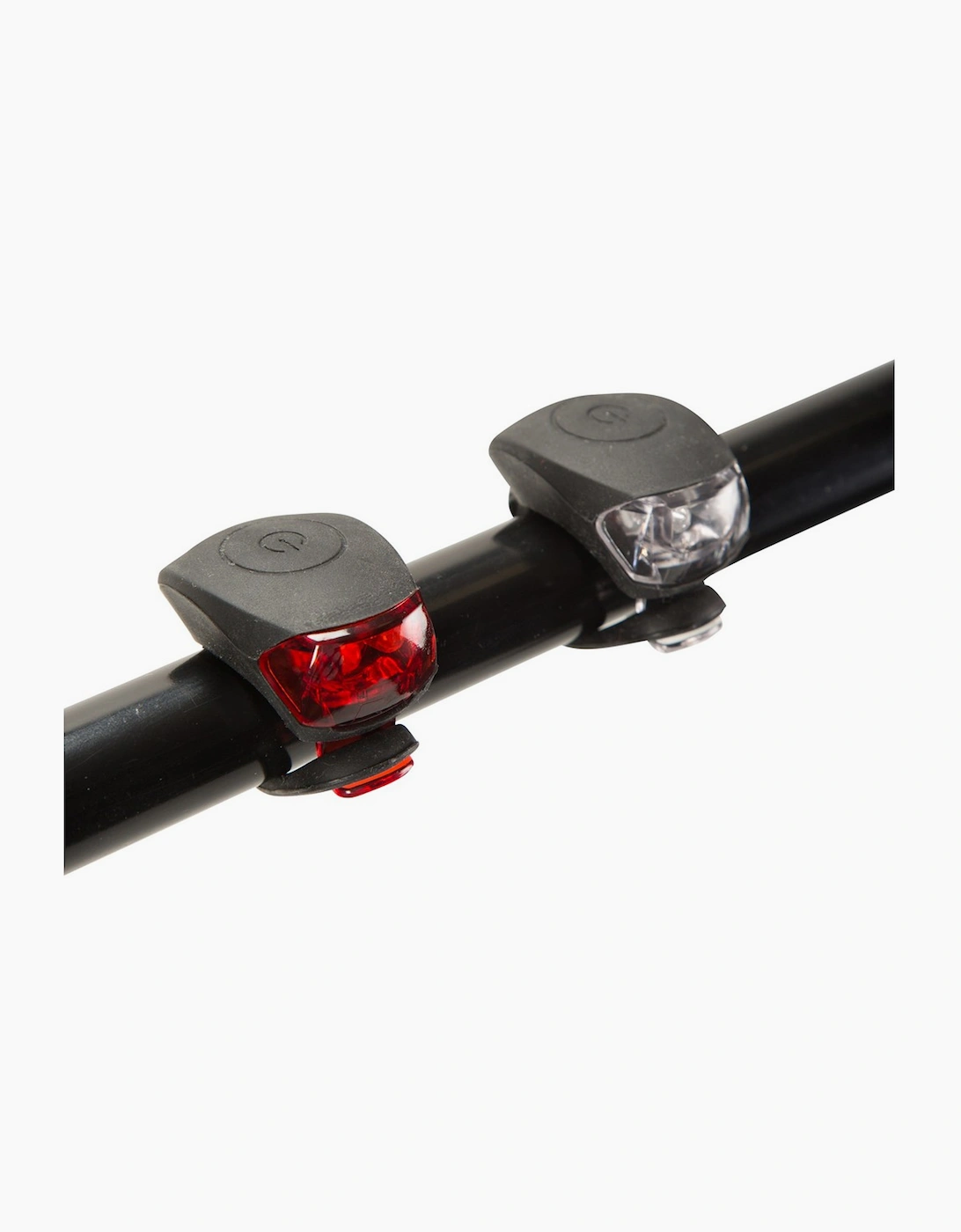 Mountain Warehouse Mountain Warehouse Bike Light (Pack of 2) (Batteries Included) - Black