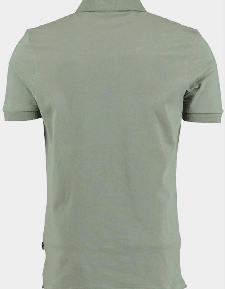 Pallas Cotton Green Polo Shirt
