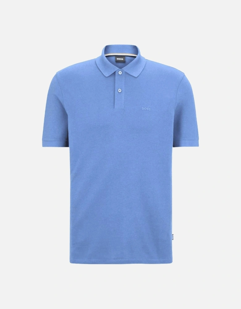 Pallas Cotton Blue Polo Shirt
