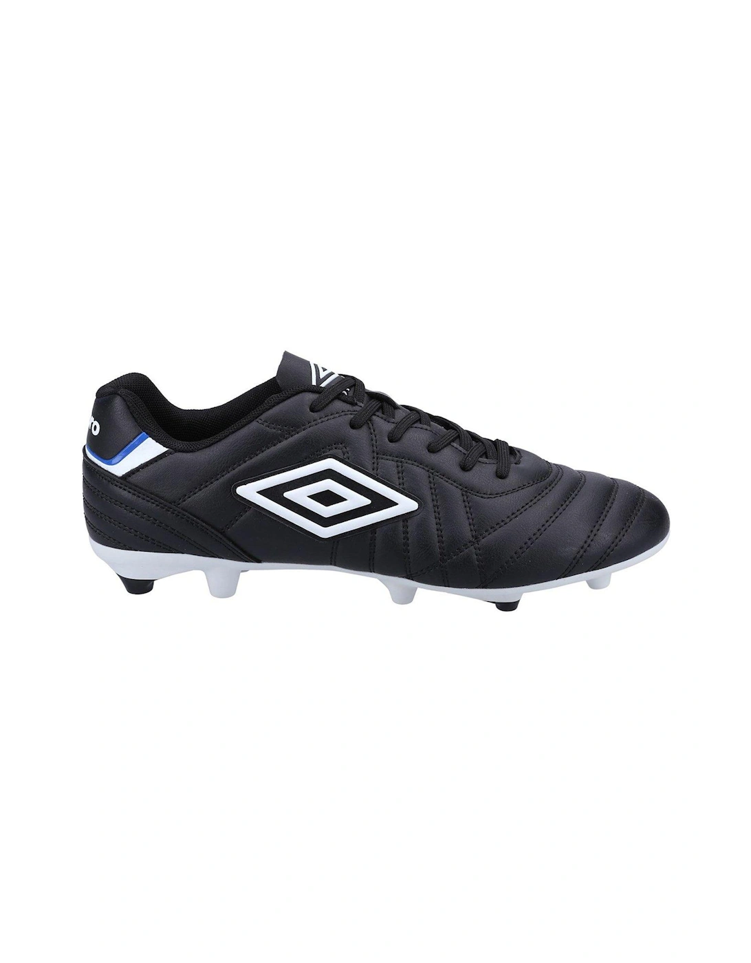 Mens Speciali Liga Firm Ground Velcro Football Boot - Black, 2 of 1