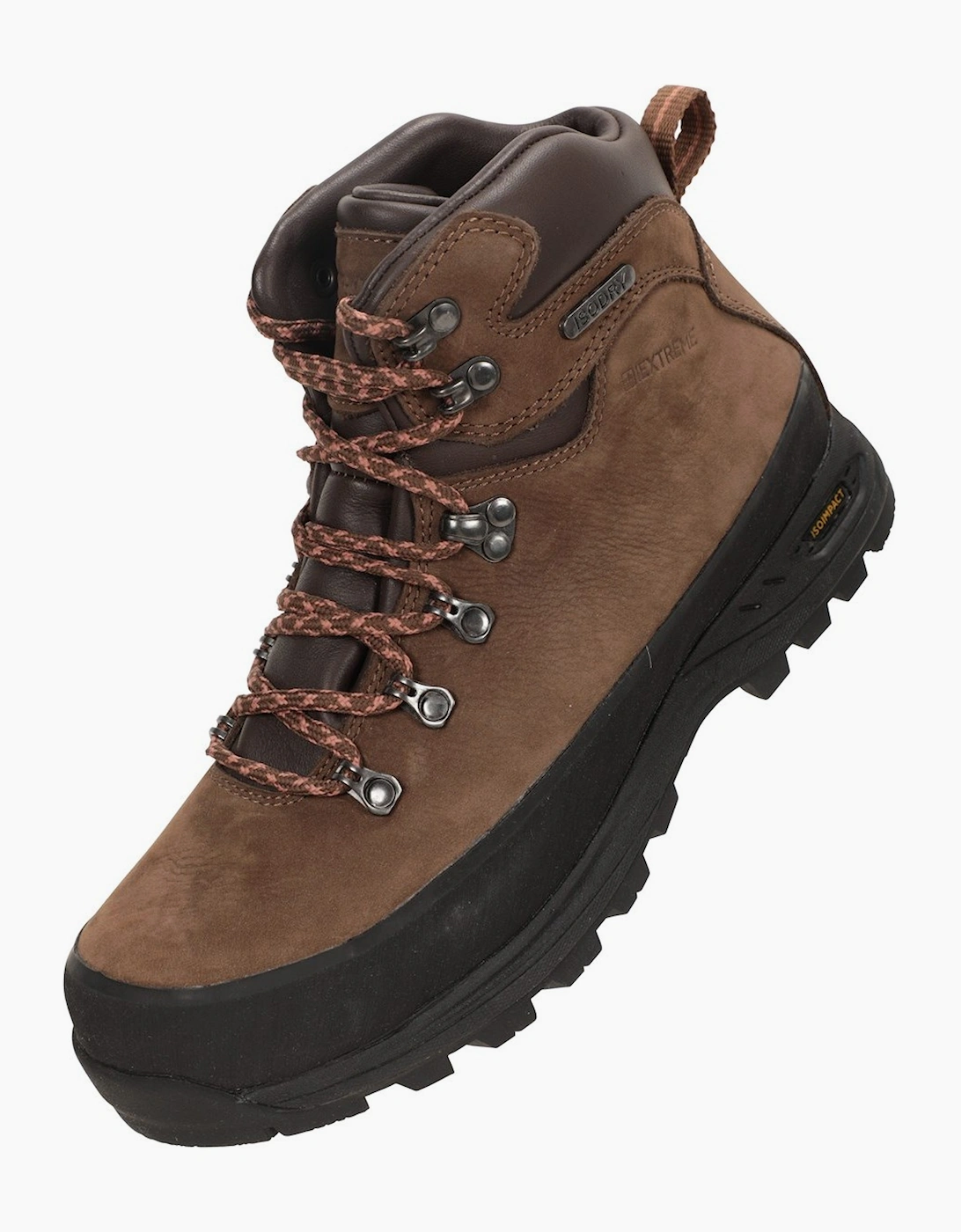 Mountain Warehouse Women's Brown / Extreme Quest Nubuck Waterproof Walking Boots - Size 5 UK