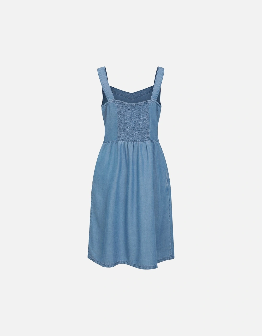 Womens/Ladies Summer Time Chambray Midi Dress