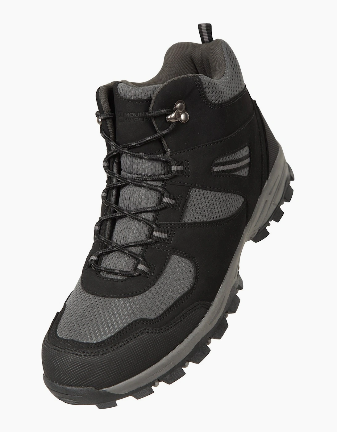 Mountain Warehouse Men's Mountain Warehouse Mens Mcleod Wide Walking Boots - Black