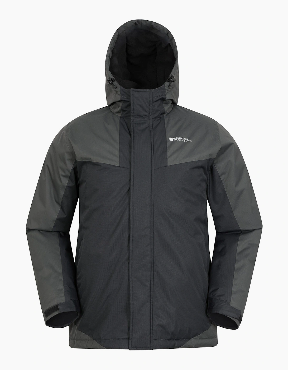 Mountain Warehouse Men's Black/Multi Dusk Iii Ski Jacket - Size: 38/Regular