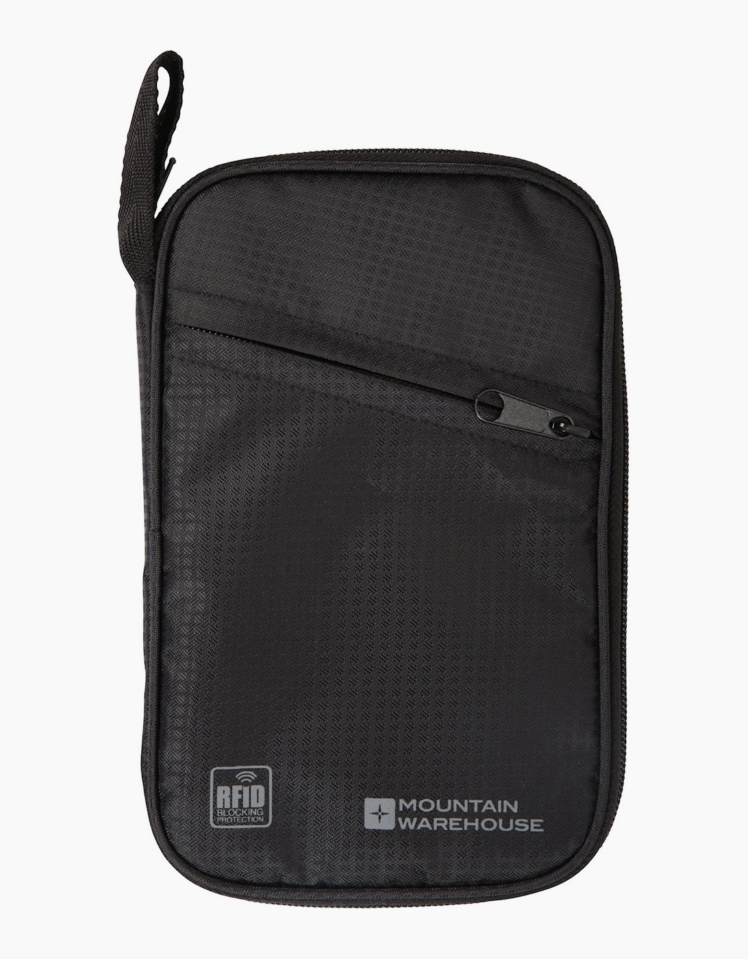 Mountain Warehouse Men's Black Rfid Blocking Docut Wallet - Size: One Size