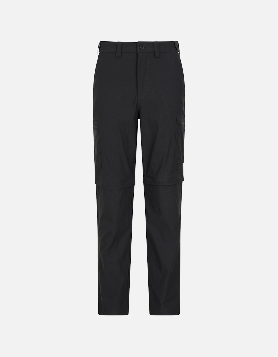 Mountain Warehouse Men's Black Trek Convertible Trousers  36R