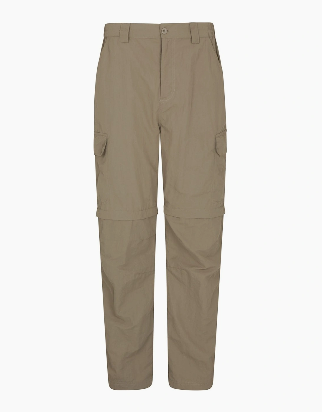 Mountain Warehouse Men's Cream Trek Convertible Trousers  34R