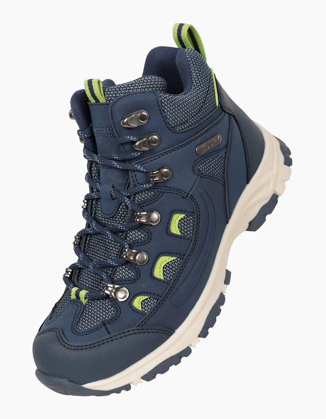 Mountain Warehouse Unisex Blue Childrens/ Adventurer Waterproof Walking Boots - Size 12 Kids
