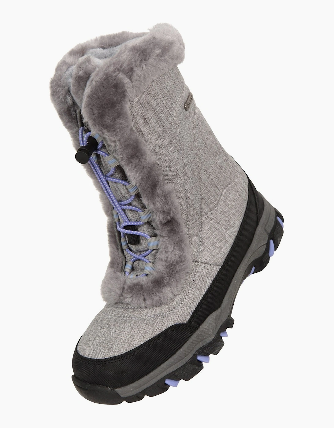 Mountain Warehouse Unisex Grey Childrens/ Ohio Snow Boots  Size 2 Uk Kids