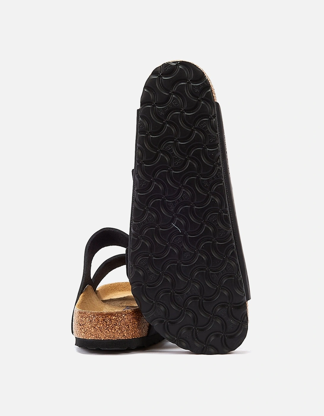 Birko-Flor Womens Black Regular Sandals